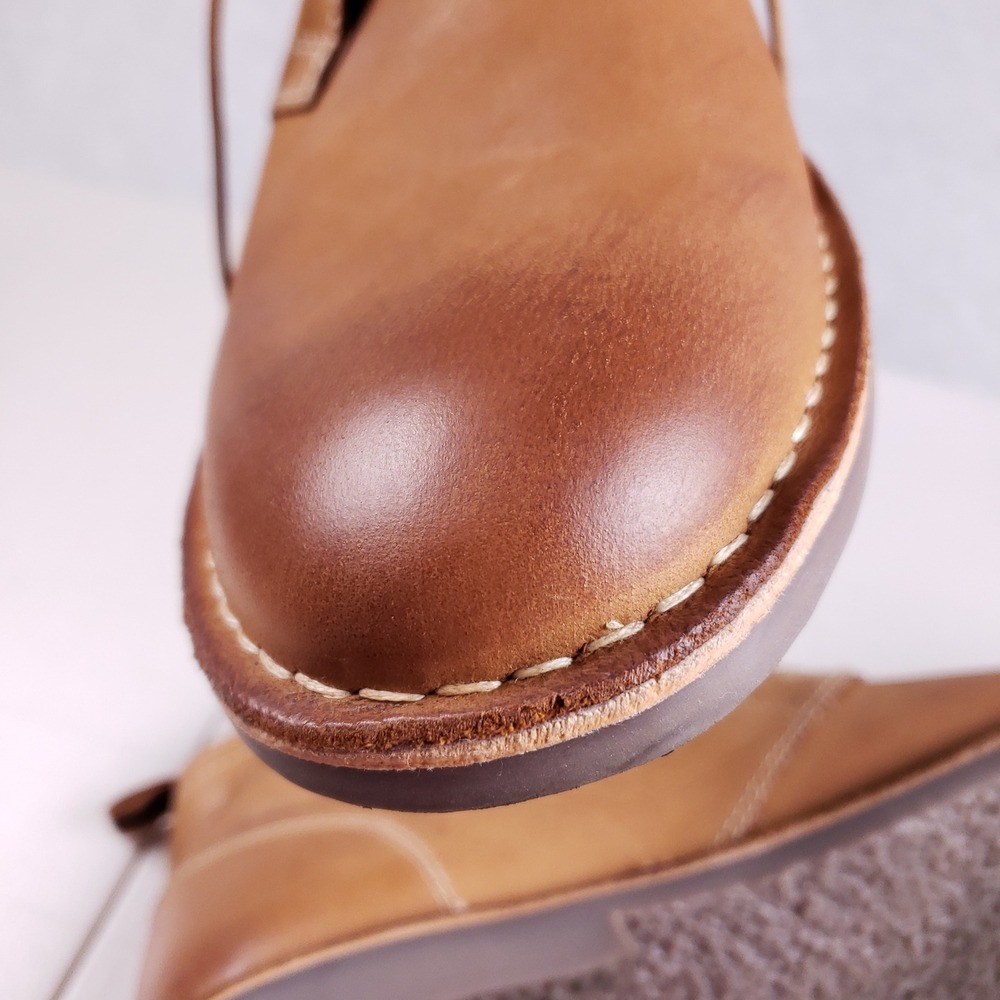 Crown Vintage Shropshire Stitch Down Chukka‎ Boots Mens 13 Brown Leather Desert - Picture 12 of 15